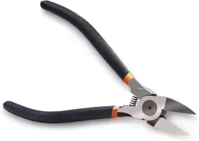 B07c5pm8l4 Boenfu 6 Inches Wire Cutters Heavy Duty Snips Flush Cut Side Pliers Meta