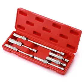 Cs307 Branded 6pcs Magnetic Swivel Spark Plug Socket Set 3/8 Inch Drive Cr-v Steel
