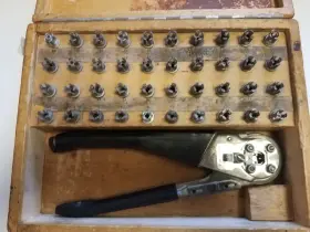 Ms3191-a Buchanan 11210 Mil-spec Crimp Tool Positioners / Kit # 11437-5 Parts
