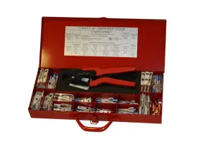 Burndy 781810276754 Y1mrkit - Hytool Hand Operated Ratchet Crimper Kit For #8-1 Awg Cu With