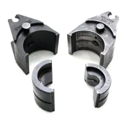 Pu-15s Burndy And Reliable Mixed Set P-u Adp U Adaptor 2 Single Dies