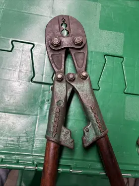 Md6-38 Burndy Md638 Hytool Hand Crimper K-bg-c Groove Jaws 4.5-ton New