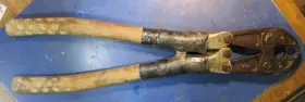 Md6-8 Burndy Md68 W Style 6 Ton Compression Crimping Tool Fixed D And O Dies