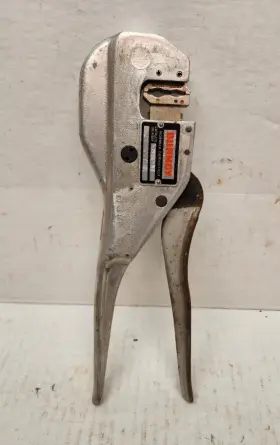 Mr8-83 Burndy Hand Ratcheted Crimp Tool Free Shipping