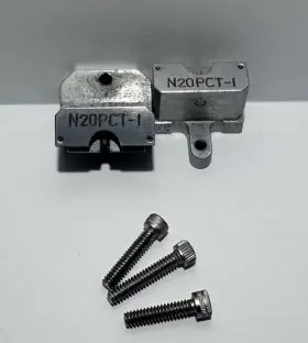 N20pct-1 Burndy Crimp Die Set Hydraulic Crimper Index 20 Used Ex