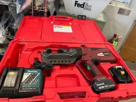 Pat46lws Burndy Hydraulic Self-contained Crimping Tool Good Used