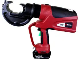 Pat750l5 Burndy - Patriot 12-ton C-head Crimper 2 5.0ah Li-ion 120v Ac