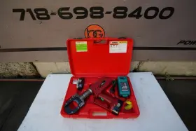 Patcut245 Burndy Pat750xlt Patriot 18v Hydraulic Cu Al Cable Wire Cutter. Nice Shape