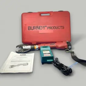 Patmd6 Burndy Battery In-line Patriot Hydraulic Crimper Jaw Tool Bundle