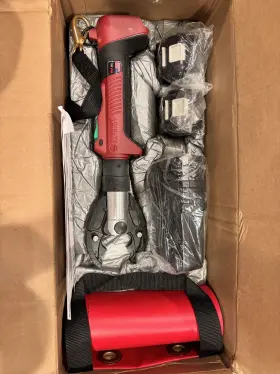 Patmd6lwlcb Burndy Patmd-li Hydraulic Battery Crimper 6 Ton W Die Bg D3 Jaw Crimping Tool