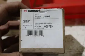 U1105 Burndy Stainless Steel Crimping Die Index 1105 In Box