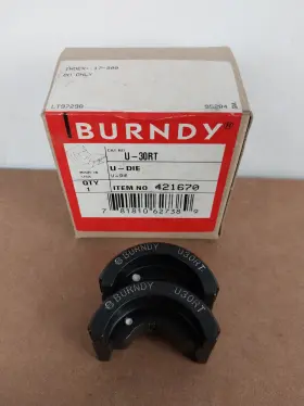 421670 Burndy U30rt Crimper Crimping U Die Index 17-300