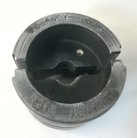 U3cr Burndy Index 9 Crimper Die Set #3 Str Cu