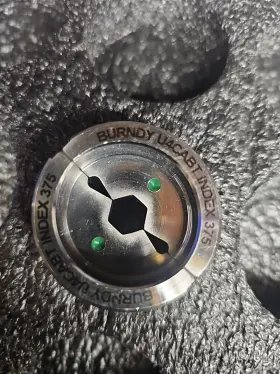 U4cabt Burndy Crimper Stainless Crimping Die 4 Awg Al Hydraulic Crimp Index 375