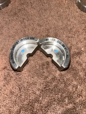 U8cabt Burndy U Compression Die #6 Str Cu #8 Al