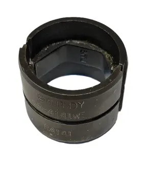 Ur-4141we Burndy Crimper Die Black 15 Ton