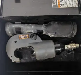 Y750bh-2 Burndy 750 Revolver Hypress Crimping Tool With Carrying Case