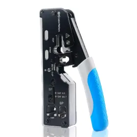 180124 Cable Matters All-in-one Modular Ethernet Crimping Tool Cat 8 Cat5 Black