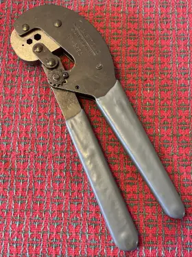 Cr-470 Cablematic Cr 255 C Cable Crimper Pliers Ripley Company Nos