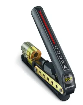 Cableprep 187295000646 Cobra 360 Dual Compression Tool - Rg-6/59/7/11 And Rca