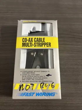 Calmterm 046494662249 Calm Term Fast Wiring Coaxial Cable Multi-stripper