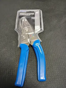 Tl13716 Cambridge Spring Loaded Electrical Wire Stripper And Crimper