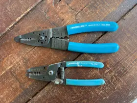 908-958 Channellock Set 2 908 958 Wire Stripper Electricians Pliers Cutters Usa
