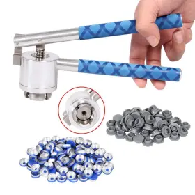 Chudeng 754407287617 13mm Flip Vial Crimper 100 Pcs Caps And Rubber Stoppers Are