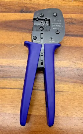 599-11-11-616 Cinch Hand Crimper Crimping Tool Modice Terminal 425-0000-873 New