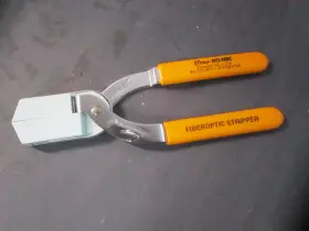 Nn-018 Clauss No-nik Yellow Fiberoptic Handle Wire Stripper