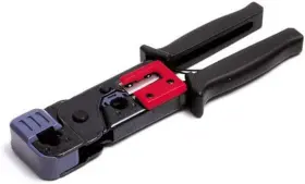 Rj11 .com 313028439494 Rj45 Crimp Tool With Cable Stripper - Strip And C