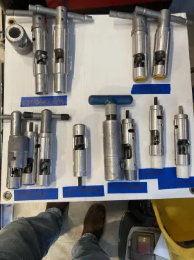 Cst540qr Commscope Cst875 Cable Tv Coring Tools Lot - Cst840qr Cst700tx Includes More