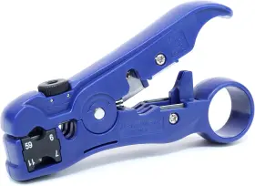 Communications Pa70029 Datashark 70029 Universal Cutter-stripper For Flat Or Round Tv/utp Cable Cat5