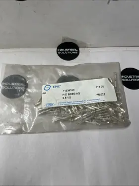 11236100 Contact Connectors Lot Of 2 New Sealed Packs 100 Connect Epic H-d Bceg Ag 0.5-1.5