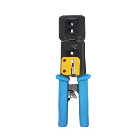 Rj12 Copapa 791313567082 Yiovvom Pass Through Rj45 Crimp Tool/wire Stripper/wire Cutter For Rj11/rj12