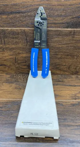 Ml-52e Cornwell Tools Usa Ml52e - Upfront Cutter/stripper/crimper 10-22 Awg 8.5 Inch New