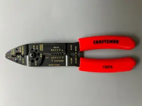 73575 Craftsman Wire Crimper Stripper Usa
