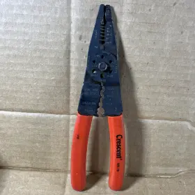 Ws-19 Crescent Vintage Ws19 Wire Stripper Cutter Multi Tool 8.5 Inch Red Made In Usa