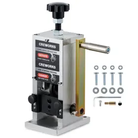 Creworks 198715798340 Manual Wire Stripper Machine 0.06 Inch -1 Stripping