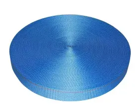 Crimp Supply 665698066099 606 2 Inch Blue Interior Van Webbing 300ft Rolls Bs 700 Kgs/6 000 Lbs - 1ea