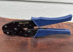 220190-1-b Crimpex C Model Amp Hand Crimper Tool Made In Sweden