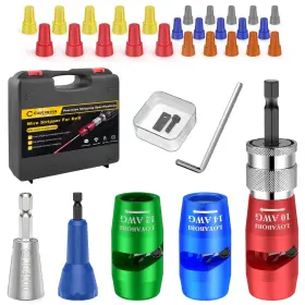 Cuzconven 788567199701 Wire Stripping For Drill Twister Tool Multi-spec 10/12/14 Awg Efficient