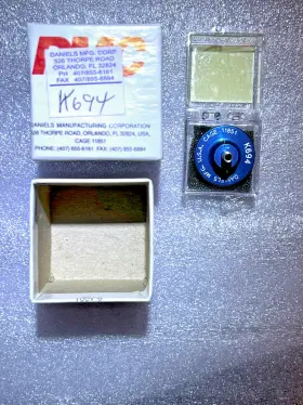 K694 Daniels Manufacturing Corporation Corp Turrite Positioner Blue