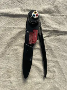 M-1700a Daniels Mfg Corp Ratchet Crimping Tool With Ms3190 Turret Usa