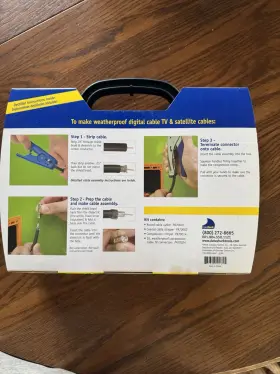 Pa70019 Datashark Digital Cable And Satellite Tool Kit Blue Sheath