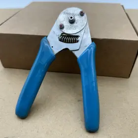 1200-4334 Davo Products Ratchet Hand Crimp Tool B-215336 Made Usa Good Shape