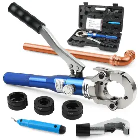 Dl-1632l Delgada Copper Propress Tool Hydraulic Pipe Crimping With 1/2 Inch 3/4 1 Ja