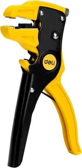 Deli 445050769713 Automatic Wire Stripper And Cutter Tool For 10-24 Awg Electrical Cable