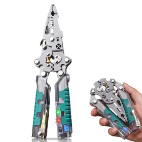 Dimot 738232656534 Folding Stylus Screwdriver Wire Stripper 18-in-1 Multifunctional Tuvilo Elec