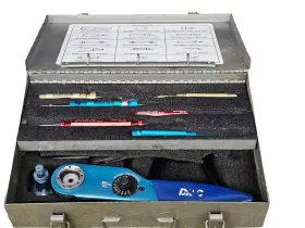 Ms27426 Dmc Daniels 12 M83507/7-01 Crimping Tool Kit Afm8 Af8 Aircraft
